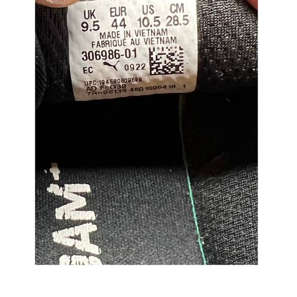 PUMA BMW Motorsport Black Blueprint 306986-01 Mens 10.5 - Picture 7 of 7